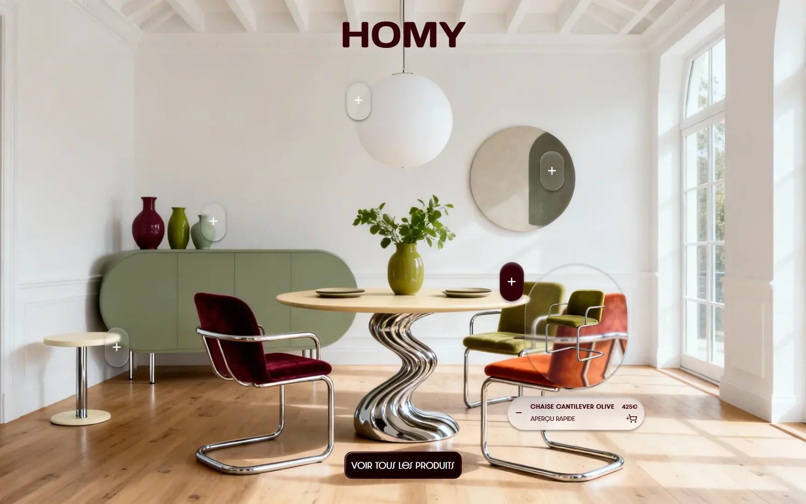 Maquette Mobilier