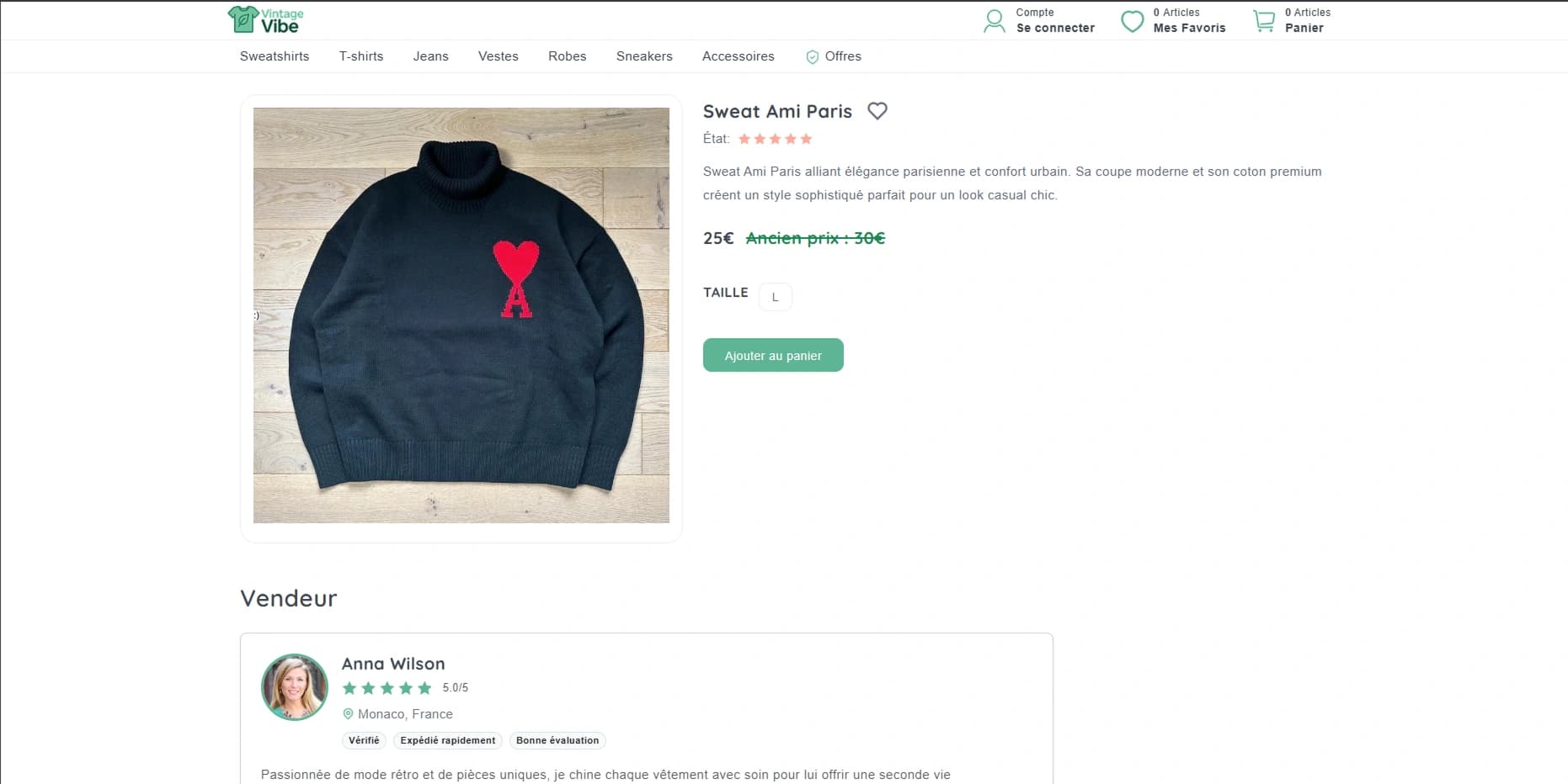 Thrift Store Template - Catalogue page