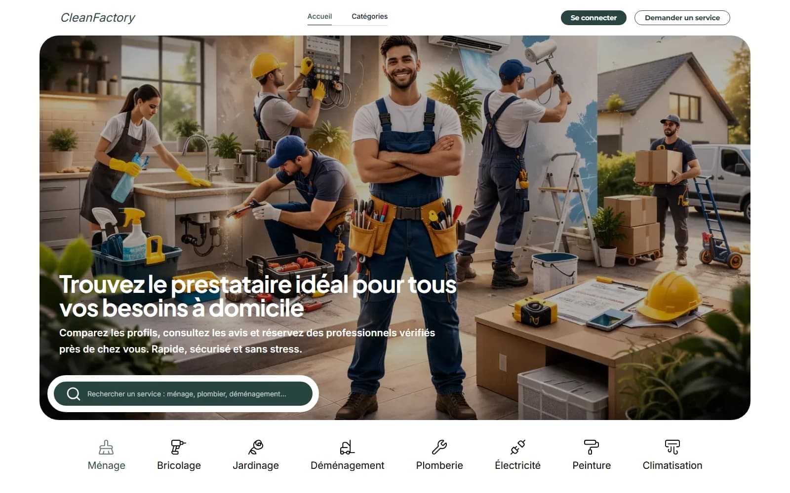 Home Services Template - Our Marketplace Templates